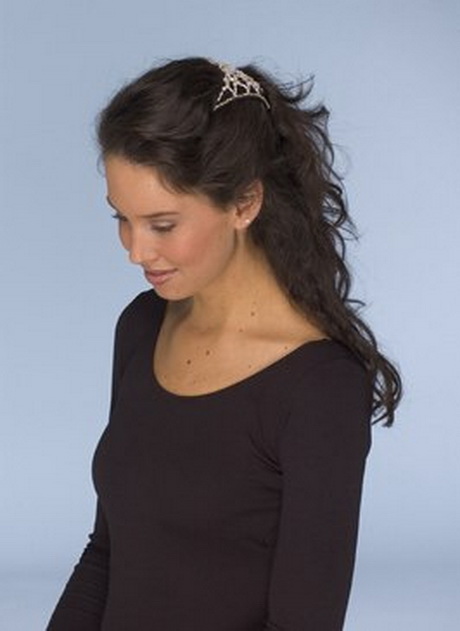 Haar half opsteken