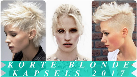 Blonde kapsels 2017