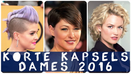 Korte kapsels 2017 dames