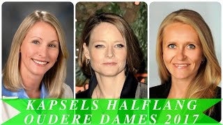 Korte kapsels oudere dames 2017