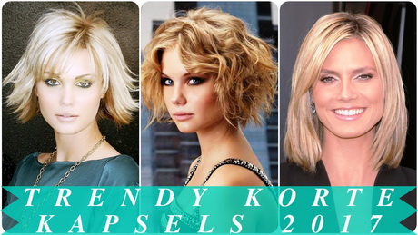 Trendy korte kapsels 2017