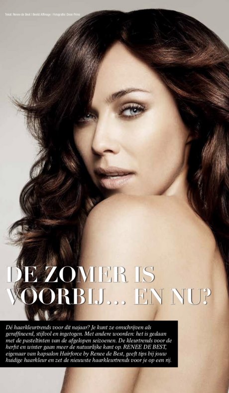 Haarkleur trends zomer 2019