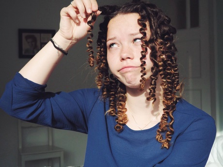 Spiraal krullen