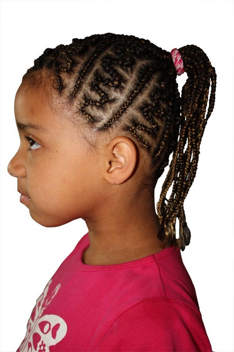 Twee cornrow vlechten