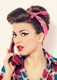 Rockabilly kapsel dames