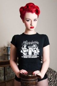 Rockabilly kapsel kort