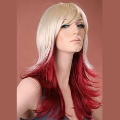 Blond rood haar