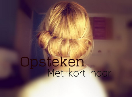 Opsteken half lang haar