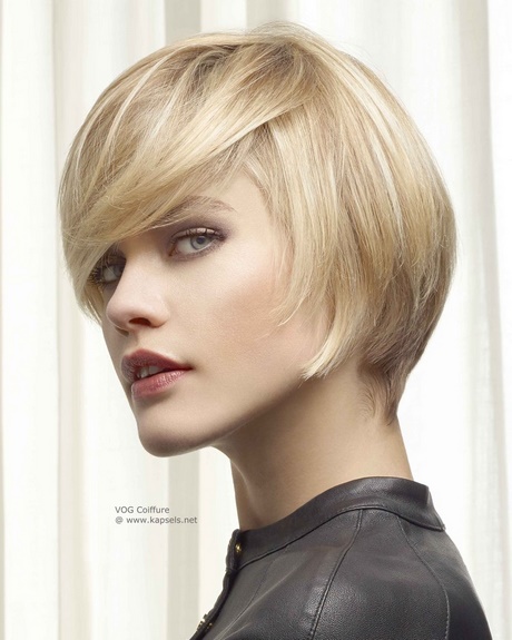 Korte blonde bob