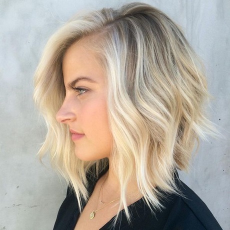 Korte blonde bob