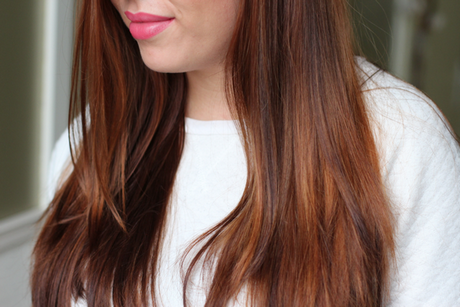 Donkerblond haar highlights