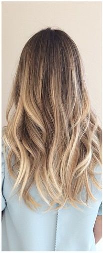 Donkerblond haar highlights