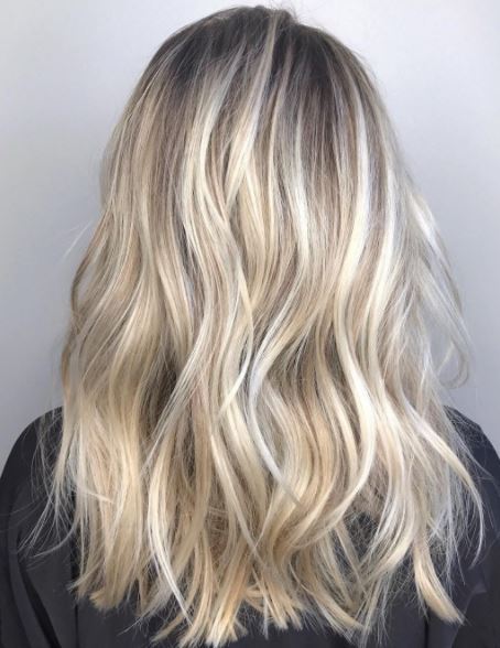 Meches blond haar