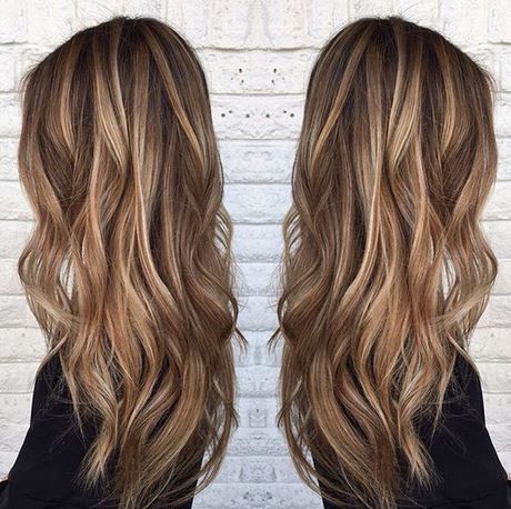 Van donker naar blond met highlights