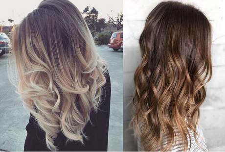 Balayage stijl haar