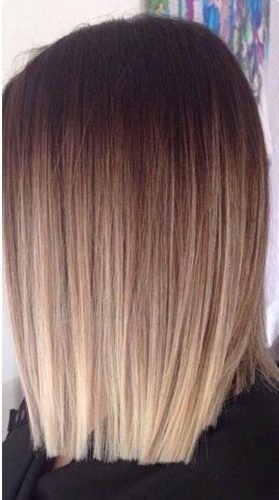 Balayage stijl haar