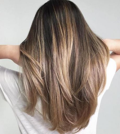 Balayage stijl haar