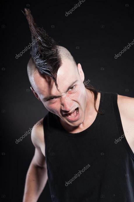 Punk kapsel man