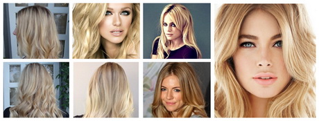 Blond haar tinten