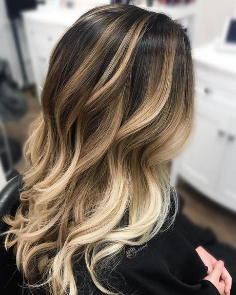 Balayage bruin kort haar