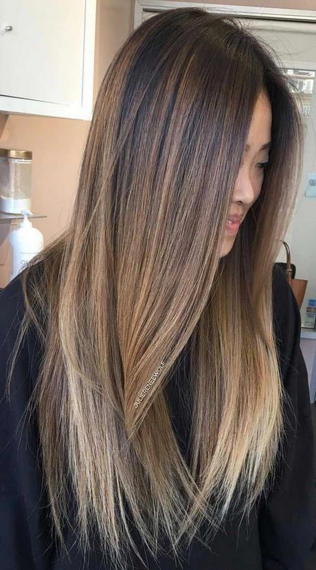 Balayage in bruin haar