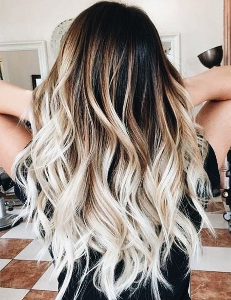 Balayage kleuring