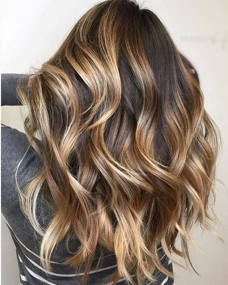 Bruin blond haarkleur