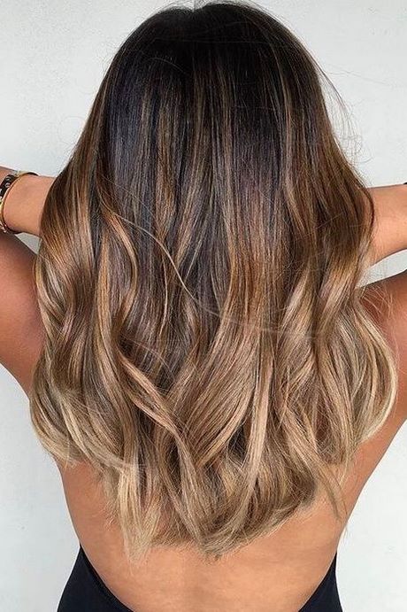 Bruin haar ombre