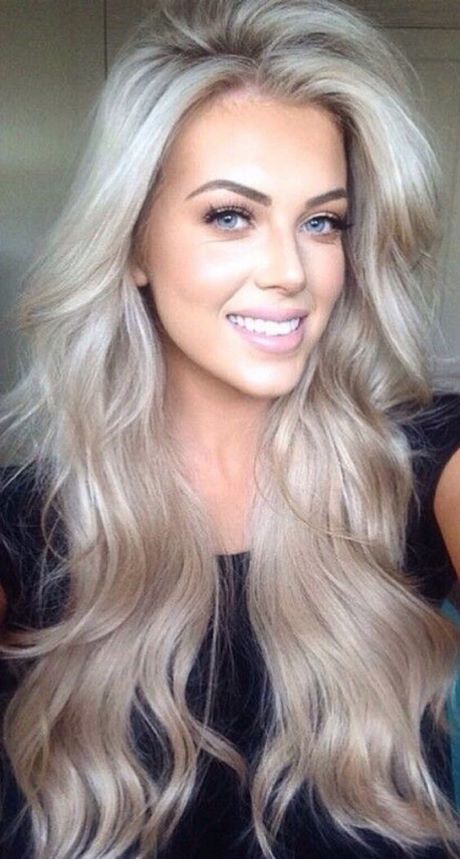 Lange blonde haren