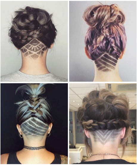 Undercut vrouwen lang haar