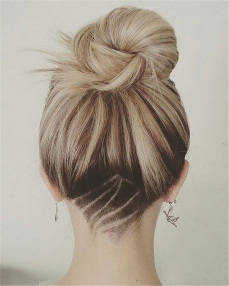 Undercut vrouwen lang haar