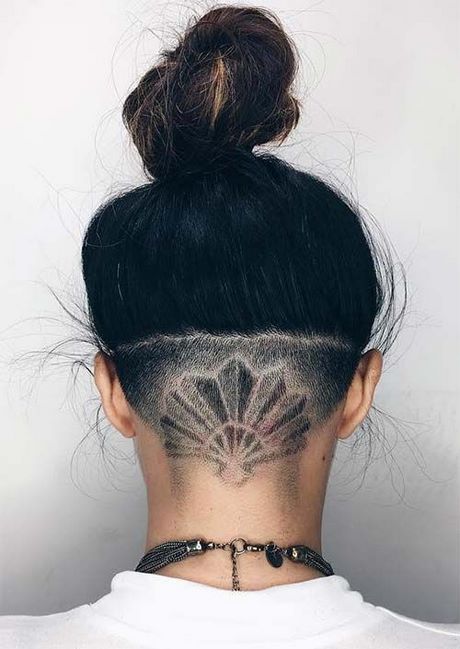 Undercut vrouwen lang haar