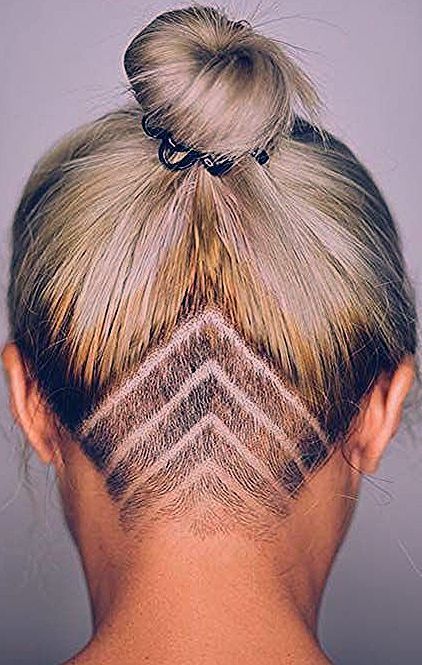 Undercut vrouwen lang haar