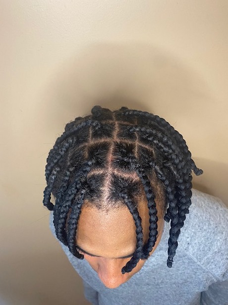 Box braids vlechten met nephaar