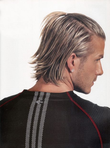 David beckham lang haar